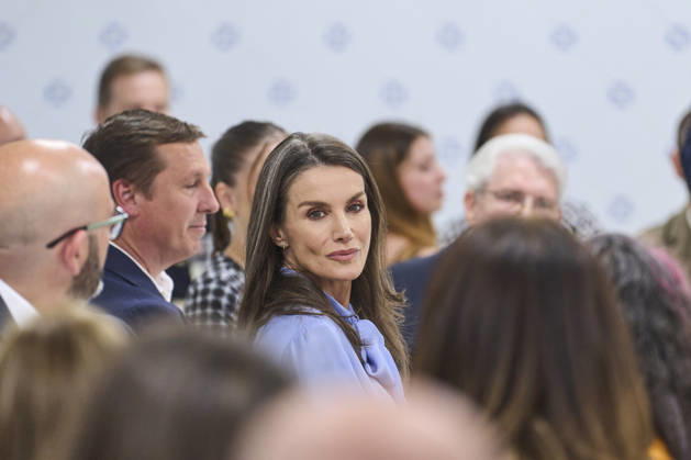 Spanish Royals visit to the Jose Maria de Llanos Foundation Queen Letizia of Spain visit to the Jose Maria de Llanos Foundation to mark the 25th anniversary of the Escuela de Hosteleria del Sur at Jose Maria de Llanos Foundation on April 15, 2026 in Madrid, Spain Photo by IMAGO MPG Madrid Jose Maria de Llanos Foundation Madrid Spain  Copyright: xMPGx
