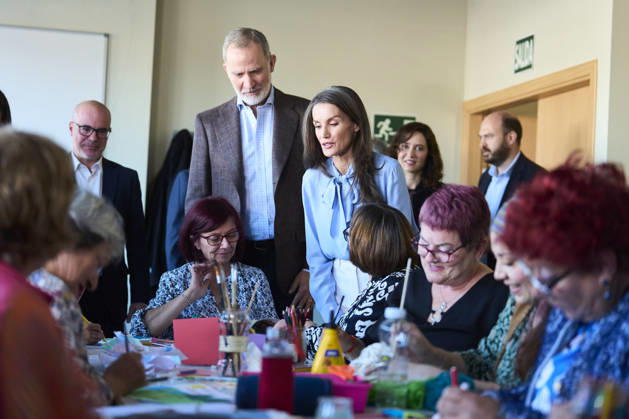 Spanish Royals visit to the Jose Maria de Llanos Foundation King Felipe VI of Spain, Queen Letizia of Spain visit to the Jose Maria de Llanos Foundation to mark the 25th anniversary of the Escuela de Hosteleria del Sur at Jose Maria de Llanos Foundation on April 15, 2026 in Madrid, Spain Photo by IMAGO MPG Madrid Jose Maria de Llanos Foundation Madrid Spain  Copyright: xMPGx