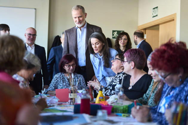 Spanish Royals visit to the Jose Maria de Llanos Foundation King Felipe VI of Spain, Queen Letizia of Spain visit to the Jose Maria de Llanos Foundation to mark the 25th anniversary of the Escuela de Hosteleria del Sur at Jose Maria de Llanos Foundation on April 15, 2026 in Madrid, Spain Photo by IMAGO MPG Madrid Jose Maria de Llanos Foundation Madrid Spain  Copyright: xMPGx