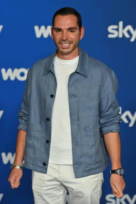 Etienne BOUSQUET CASSAGNE. Einzelbild,angeschnittenes Einzelmotiv,Halbfigur,halbe Figur, Muenchner Programmpraesentation SKY SPOTLIGHT, Sky Originals am 15.04.2026 im Hotel Bayerischer Hof.