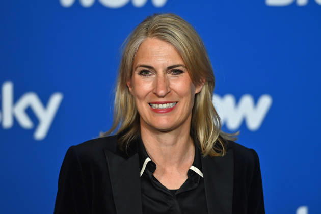 Elke WALTHELM (Chief Operating Office sky). Einzelbild,angeschnittenes Einzelmotiv,Portraet,Portrait,Porträt. Muenchner Programmpraesentation SKY SPOTLIGHT, Sky Originals am 15.04.2026 im Hotel Bayerischer Hof.