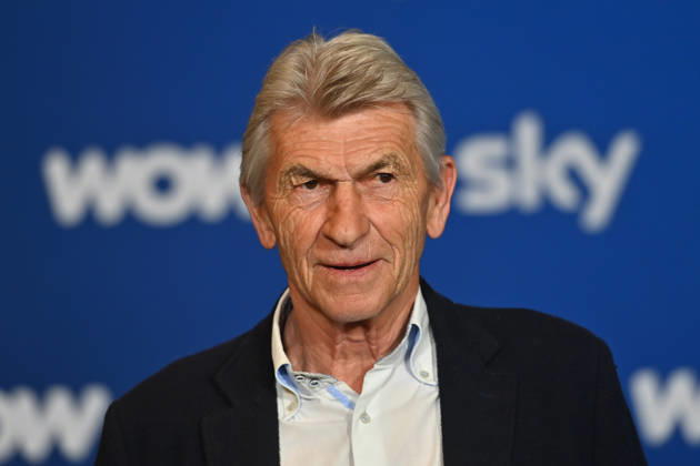 Klaus AUGENTHALER, Einzelbild,angeschnittenes Einzelmotiv,Portraet,Portrait,Porträt. Muenchner Programmpraesentation SKY SPOTLIGHT, Sky Originals am 15.04.2026 im Hotel Bayerischer Hof.