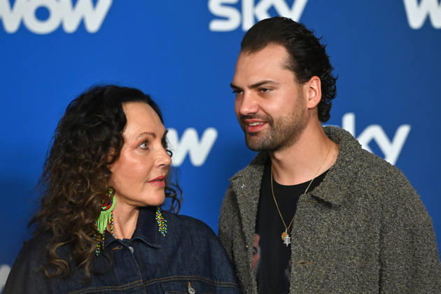 Natascha OCHSENKNECHT, Jimi Blue OCHSENKNECHT, Muenchner Programmpraesentation SKY SPOTLIGHT, Sky Originals am 15.04.2026 im Hotel Bayerischer Hof.