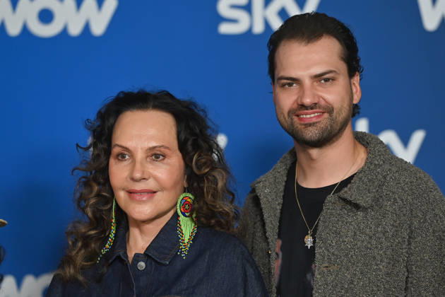 Natascha OCHSENKNECHT, Jimi Blue OCHSENKNECHT, Muenchner Programmpraesentation SKY SPOTLIGHT, Sky Originals am 15.04.2026 im Hotel Bayerischer Hof.