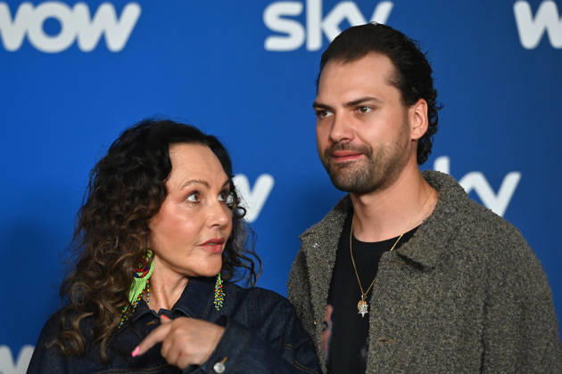 Natascha OCHSENKNECHT, Jimi Blue OCHSENKNECHT, Muenchner Programmpraesentation SKY SPOTLIGHT, Sky Originals am 15.04.2026 im Hotel Bayerischer Hof.