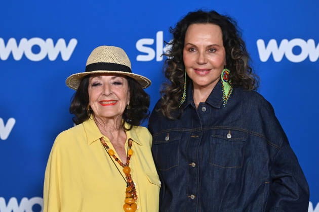 v.li:Baerbel WIERICHS mit Tochter Natascha OCHSENKNECHT, Muenchner Programmpraesentation SKY SPOTLIGHT, Sky Originals am 15.04.2026 im Hotel Bayerischer Hof.