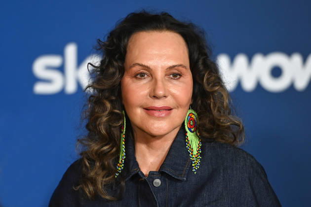 Natascha OCHSENKNECHT, Einzelbild,angeschnittenes Einzelmotiv,Portraet,Portrait,Porträt. Muenchner Programmpraesentation SKY SPOTLIGHT, Sky Originals am 15.04.2026 im Hotel Bayerischer Hof.