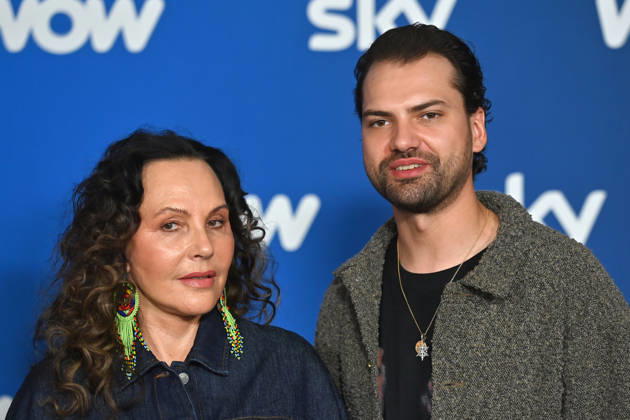 Natascha OCHSENKNECHT, Jimi Blue OCHSENKNECHT, Muenchner Programmpraesentation SKY SPOTLIGHT, Sky Originals am 15.04.2026 im Hotel Bayerischer Hof.