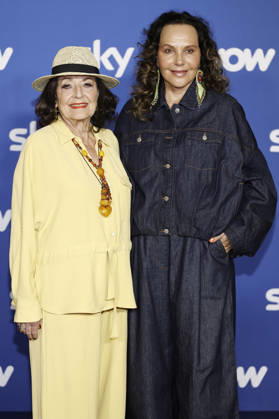 Bärbel Wierichs und Natascha Ochsenknecht bei der Programmpräsentation Sky Spotlight im Hotel Bayerischer Hof. München, 15.04.2026