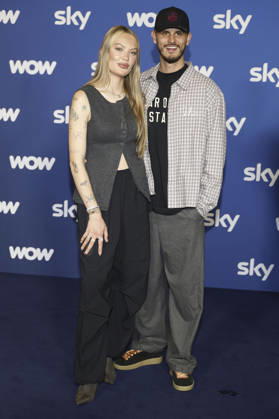 Cheyenne Savannah Ochsenknecht und Nino Sifkovits bei der Programmpräsentation Sky Spotlight im Hotel Bayerischer Hof. München, 15.04.2026