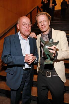 32.BZ Kulturpreis Gregor Gysi, Preisträger Alexander Scheer verschnupft BZ Kulturpreis, Haus der Berliner Festspiele, Berlin Datum: 15.04.2026 Copyright: xEventpress Kratschx