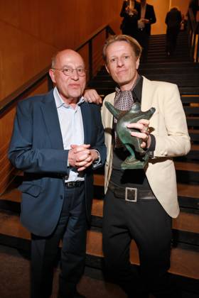 32.BZ Kulturpreis Gregor Gysi, Preisträger Alexander Scheer verschnupft BZ Kulturpreis, Haus der Berliner Festspiele, Berlin Datum: 15.04.2026 Copyright: xEventpress Kratschx
