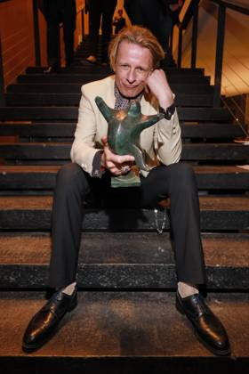32.BZ Kulturpreis Preisträger Alexander Scheer verschnupft BZ Kulturpreis, Haus der Berliner Festspiele, Berlin Datum: 15.04.2026 Copyright: xEventpress Kratschx