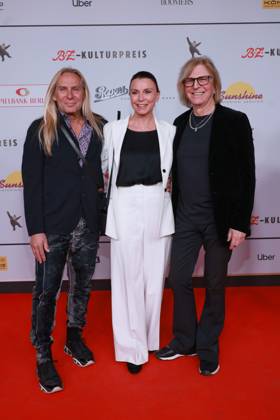 32.BZ Kulturpreis Uwe Hassbecker, Uta Siegel, Richy Barton BZ Kulturpreis, Haus der Berliner Festspiele, Berlin Datum: 15.04.2026 Copyright: xEventpress Kratschx