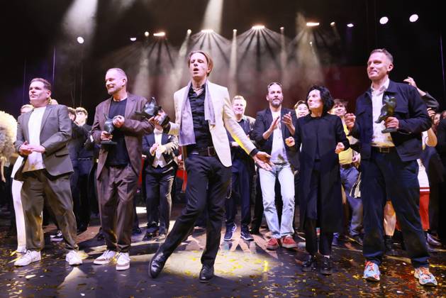 32.BZ Kulturpreis Preisträger Peter Plate, Ulf Sommer, Alexander Scheer, Herta Müller, Kirill Serebrennikov, BZ Kulturpreis, Haus der Berliner Festspiele, Berlin Datum: 15.04.2026 Copyright: xEventpress Kratschx