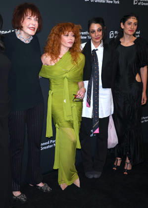 Planned Parenthood Gala 2026 - NYC Marilyn Minter, Natasha Lyonne, Lizzi Bougatsos and Arden Wohl attend the 2026 Planned Parenthood Gala honoring Pink at Cipriani South Street in New York, NY on April 15, 2026. Photo by Charles Guerin ABACAPRESS.COM New York City NY United States  Copyright: xGuerinxCharles ABACAx