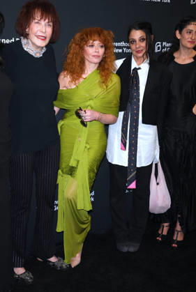 Planned Parenthood Gala 2026 - NYC Marilyn Minter, Natasha Lyonne, Lizzi Bougatsos and Arden Wohl attend the 2026 Planned Parenthood Gala honoring Pink at Cipriani South Street in New York, NY on April 15, 2026. Photo by Charles Guerin ABACAPRESS.COM New York City NY United States  Copyright: xGuerinxCharles ABACAx