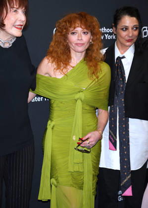 Planned Parenthood Gala 2026 - NYC Natasha Lyonne and Lizzi Bougatsos attend the 2026 Planned Parenthood Gala honoring Pink at Cipriani South Street in New York, NY on April 15, 2026. Photo by Charles Guerin ABACAPRESS.COM New York City NY United States  Copyright: xGuerinxCharles ABACAx