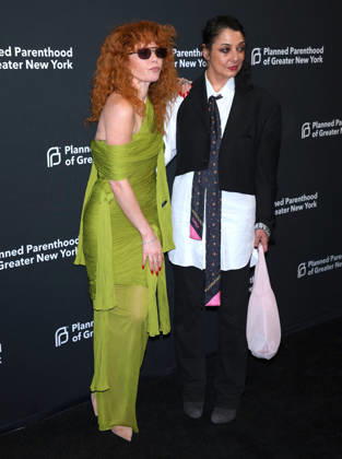 Planned Parenthood Gala 2026 - NYC Natasha Lyonne and Lizzi Bougatsos attend the 2026 Planned Parenthood Gala honoring Pink at Cipriani South Street in New York, NY on April 15, 2026. Photo by Charles Guerin ABACAPRESS.COM New York City NY United States  Copyright: xGuerinxCharles ABACAx