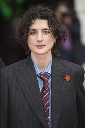 Daisy Bevan bei der Verleihung des Bremer Filmpreises der Sparkasse für Vanessa Redgrave auf dem 11. Filmfest Bremen im großen Saal des Theaters am Goetheplatz. Bremen, 15.04.2026