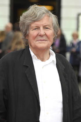 David Hare bei der Verleihung des Bremer Filmpreises der Sparkasse für Vanessa Redgrave auf dem 11. Filmfest Bremen im großen Saal des Theaters am Goetheplatz. Bremen, 15.04.2026