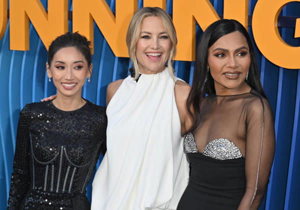 Netflix™s ˜Running Point™ Season 2 Premiere Brenda Song, Mindy Kaling and Kate Hudson arriving at Netflix™s Running Pointseason 2 premiere held at the Egyptian Theatre on April 15, 2026 in Hollywood, CA. Hollywood Egyptian Theatre California USA Copyright: xLeexWattx xAFF-USA.COMx