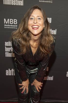 ABB ACHTUNGBERLIN- Britta Steffenhagen zu Gast auf dem roten Teppich bei der Eroeffnung des Achtung Berlin Filmfestivales im Kino Colosseum in Berlin Prenzlauer Berg am 15.04.2026 Berlin Deutschland