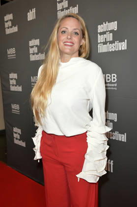 Annika Ziegltrum bei der Eröffnung des 22. achtung berlin Filmfestivals mit der Premiere des Kinofilms Mambo Maternica im Colosseum Filmtheater. Berlin, 15.04.2026