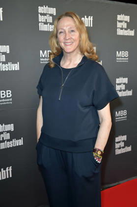 Anja Karmanski bei der Eröffnung des 22. achtung berlin Filmfestivals mit der Premiere des Kinofilms Mambo Maternica im Colosseum Filmtheater. Berlin, 15.04.2026