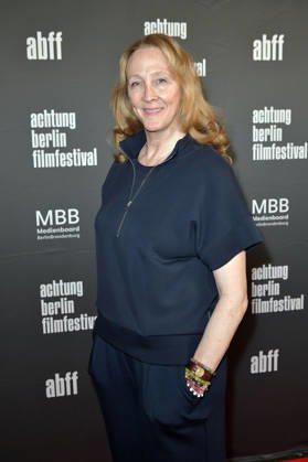 Anja Karmanski bei der Eröffnung des 22. achtung berlin Filmfestivals mit der Premiere des Kinofilms Mambo Maternica im Colosseum Filmtheater. Berlin, 15.04.2026