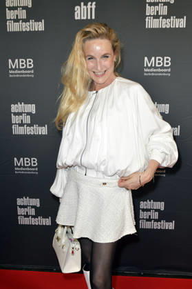 Lillemor Mallau bei der Eröffnung des 22. achtung berlin Filmfestivals mit der Premiere des Kinofilms Mambo Maternica im Colosseum Filmtheater. Berlin, 15.04.2026
