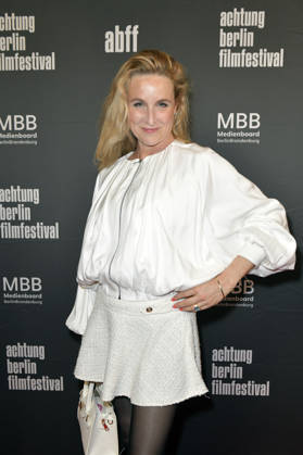 Lillemor Mallau bei der Eröffnung des 22. achtung berlin Filmfestivals mit der Premiere des Kinofilms Mambo Maternica im Colosseum Filmtheater. Berlin, 15.04.2026