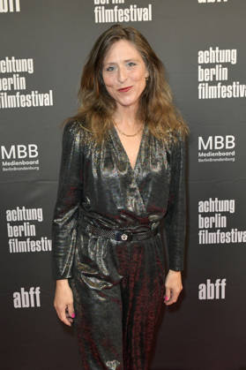 Britta Steffenhagen bei der Eröffnung des 22. achtung berlin Filmfestivals mit der Premiere des Kinofilms Mambo Maternica im Colosseum Filmtheater. Berlin, 15.04.2026