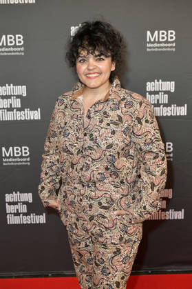 Sara Fazilat bei der Eröffnung des 22. achtung berlin Filmfestivals mit der Premiere des Kinofilms Mambo Maternica im Colosseum Filmtheater. Berlin, 15.04.2026