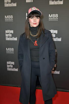 Lore Richter bei der Eröffnung des 22. achtung berlin Filmfestivals mit der Premiere des Kinofilms Mambo Maternica im Colosseum Filmtheater. Berlin, 15.04.2026