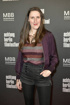 Daniela Reichert bei der Eröffnung des 22. achtung berlin Filmfestivals mit der Premiere des Kinofilms Mambo Maternica im Colosseum Filmtheater. Berlin, 15.04.2026