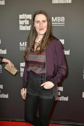Daniela Reichert bei der Eröffnung des 22. achtung berlin Filmfestivals mit der Premiere des Kinofilms Mambo Maternica im Colosseum Filmtheater. Berlin, 15.04.2026