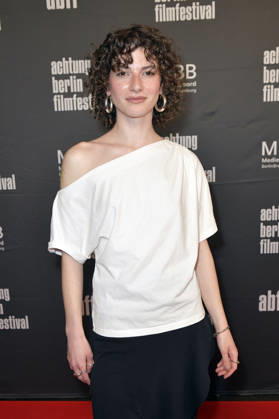 Franziska von Harsdorf bei der Eröffnung des 22. achtung berlin Filmfestivals mit der Premiere des Kinofilms Mambo Maternica im Colosseum Filmtheater. Berlin, 15.04.2026