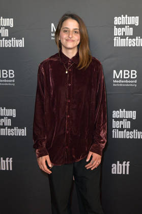 Merve Aksoy bei der Eröffnung des 22. achtung berlin Filmfestivals mit der Premiere des Kinofilms Mambo Maternica im Colosseum Filmtheater. Berlin, 15.04.2026