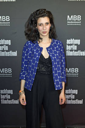 Mathilde Irrmann bei der Eröffnung des 22. achtung berlin Filmfestivals mit der Premiere des Kinofilms Mambo Maternica im Colosseum Filmtheater. Berlin, 15.04.2026