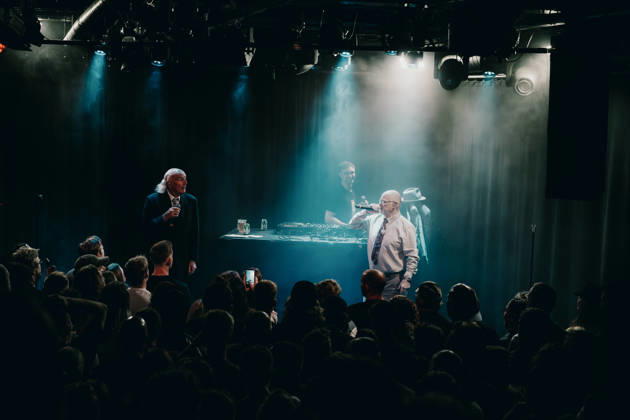 Pete & Bas live in Copenhagen, Denmark Copenhagen, Denmark. 15th, April 2026. The British hip hop duo Pete & Bas performs a live concert at Pumpehuset in Copenhagen. Denmark, Copenhagen  Copyright: xGonzalesxPhoto MathiasxKristensenx