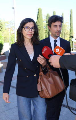 Trial of Silvia Bronchalo against Rodolfo Sancho for alleged harassment Silvia Bronchalo arrives at the court of Violence against Women number 1 of Alcobendas with her lawyer before her trial against Rodolfo Sancho for alleged harassment of the actor towards her, on April 16, 2026, in Madrid Spain Actor Rodolfo Sancho sits in court as a defendant for the whatsapp messages he sent to his ex-partner on February 5, 2024 JUDGMENTS VIOLENCE ON WOMEN TRIAL RODOLFO SANCHO SILVIA BRONCHALO 16 APRIL 2026 José Madrid Madrid Madrid Espana  Copyright: xJosÃ xRuizx 7445079
