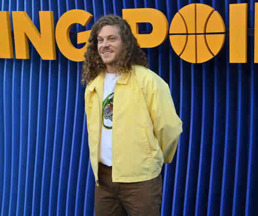 Recurring guest star Blake Anderson attends the premiere of Netflix s Season 2 TV series sport comedy Running Point at the Egyptian Theatre in the Hollywood section of Los Angeles on Wednesday, April 15, 2026..Storyline: Isla Gordon, overlooked her whole life, is appointed President of the LA Waves basketball team, a family business, when her brother enters rehab. She aims to prove she is the right choice despite skepticism.  LAP2026041545 JIMxRUYMEN