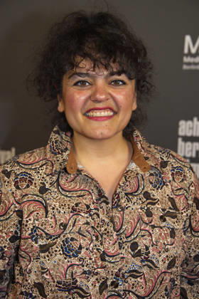 Mambo Maternica , Filmpremiere im Filmtheater Colosseum, Berlin, 15.04.2026 Sara Fazilat, MAMBO MATERNICA , Photo Call zur Premiere und Festival-Eröffnung, achtung berlin filmfestival, Colosseum, Berlin, 15.04.2026 Berlin Kino Colosseum Deutschland, germany Copyright: xChristianxBehringx