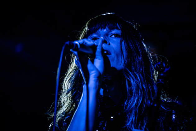 Melody s Echo Chamber live in Copenhagen, Denmark Copenhagen, Denmark. 15th, April 2026. The French band Melody™s Echo Chamber performs a live concert at VEGA in Copenhagen. Here singer Melody Prochet is seen live on stage. Denmark, Copenhagen  Copyright: xGonzalesxPhoto ErlingxBrodersenx
