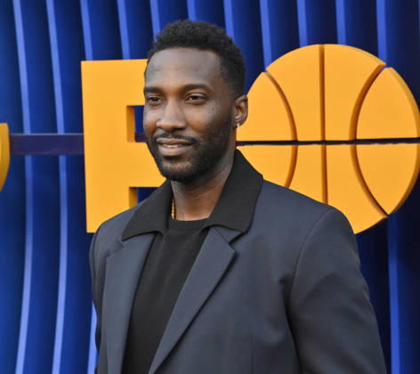 Cast member Justin Hurt-Dunkley attends the premiere of Netflix s Season 2 TV series sport comedy Running Point at the Egyptian Theatre in the Hollywood section of Los Angeles on Wednesday, April 15, 2026.. Storyline: Isla Gordon, overlooked her whole life, is appointed President of the LA Waves basketball team, a family business, when her brother enters rehab. She aims to prove she is the right choice despite skepticism.  LAP2026041548 JIMxRUYMEN
