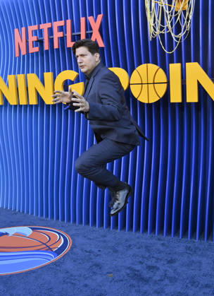 Cast member Ken Marino attends the premiere of Netflix s Season 2 TV series sport comedy Running Point at the Egyptian Theatre in the Hollywood section of Los Angeles on Wednesday, April 15, 2026. Storyline: Isla Gordon, overlooked her whole life, is appointed President of the LA Waves basketball team, a family business, when her brother enters rehab. She aims to prove she is the right choice despite skepticism.  LAP2026041542 JIMxRUYMEN