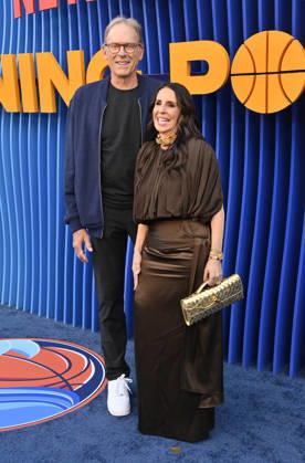 CKurt Rambis and and his Linda Rambis attend the premiere of Netflix s Season 2 TV series sport comedy Running Point at the Egyptian Theatre in the Hollywood section of Los Angeles on Wednesday, April 15, 2026. Storyline: Isla Gordon, overlooked her whole life, is appointed President of the LA Waves basketball team, a family business, when her brother enters rehab. She aims to prove she is the right choice despite skepticism.  LAP2026041509 JIMxRUYMEN