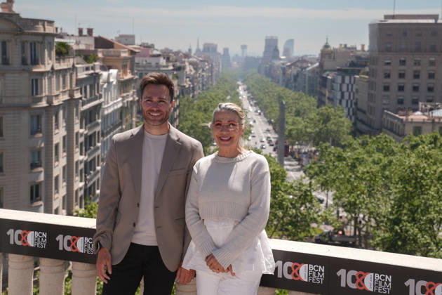 Photocall of the BCN Film Fest 2026 Actors Dani Sancho and Emma Vilarasau, during the presentation of the film Viatge al país dels blancs at the BCN Film Fest 2026, on April 16, 2026, in Barcelona, Catalonia Spain Based on the true story of Ousman Umar, a young Ghanaian who leaves his village attracted by the idea of the country of the whites , After a journey full of obstacles, he arrives in Barcelona and discovers that life there is not as he had imagined until he meets Montse, who welcomes him into her family and offers him, in addition to love and support, the possibility of a future 16 APRIL 2026 Espana Copyright: xDavidxZorrakinox 7446043
