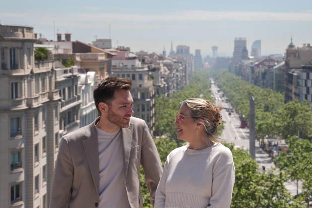 Photocall of the BCN Film Fest 2026 Actors Dani Sancho and Emma Vilarasau, during the presentation of the film Viatge al país dels blancs at the BCN Film Fest 2026, on April 16, 2026, in Barcelona, Catalonia Spain Based on the true story of Ousman Umar, a young Ghanaian who leaves his village attracted by the idea of the country of the whites , After a journey full of obstacles, he arrives in Barcelona and discovers that life there is not as he had imagined until he meets Montse, who welcomes him into her family and offers him, in addition to love and support, the possibility of a future 16 APRIL 2026 Espana Copyright: xDavidxZorrakinox 7446044